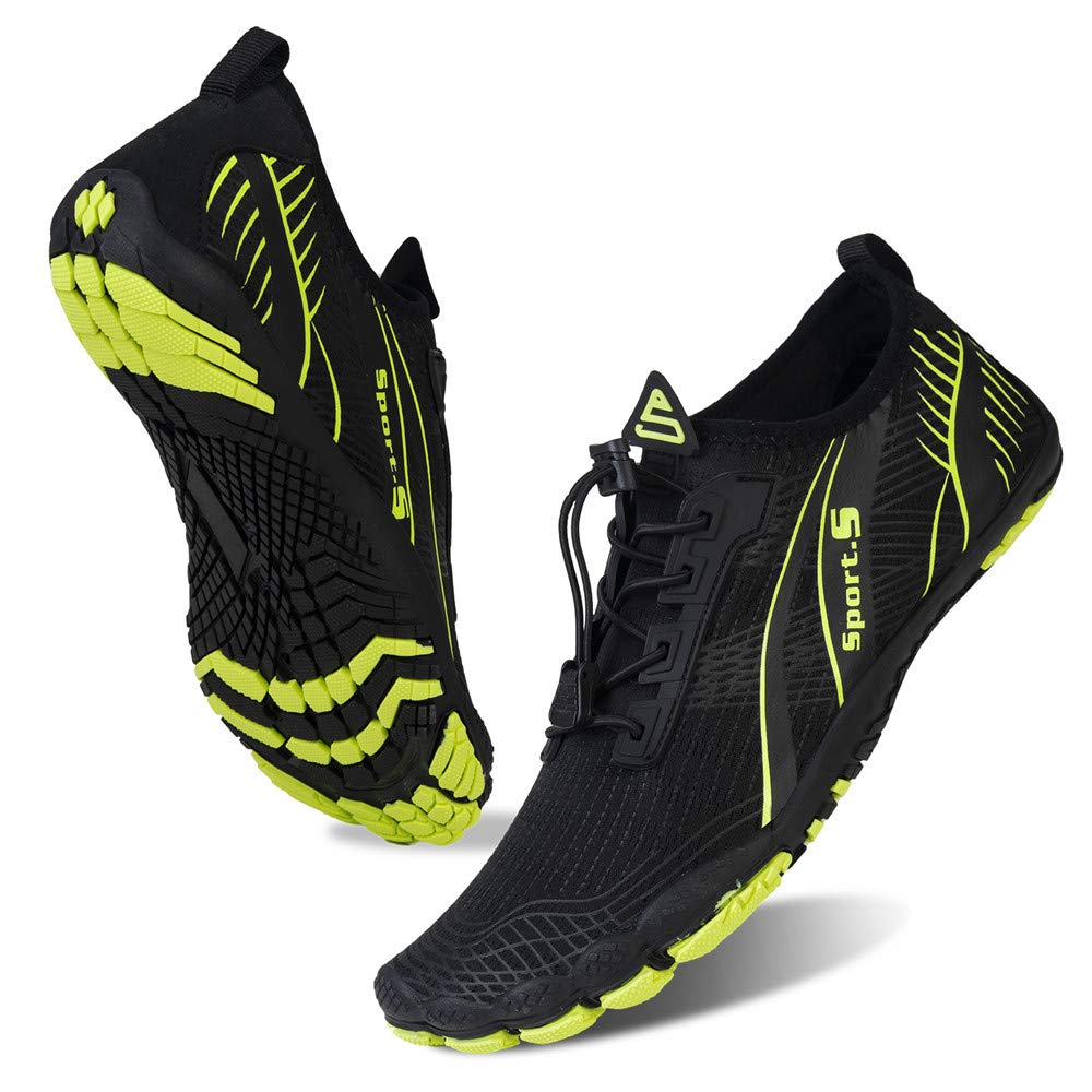 Water Shoes for Men Barefoot Quick-Dry Aqua Sock Outdoor Athletic Sport Shoes for Kayaking, Boating, Hiking, Surfing, Walking