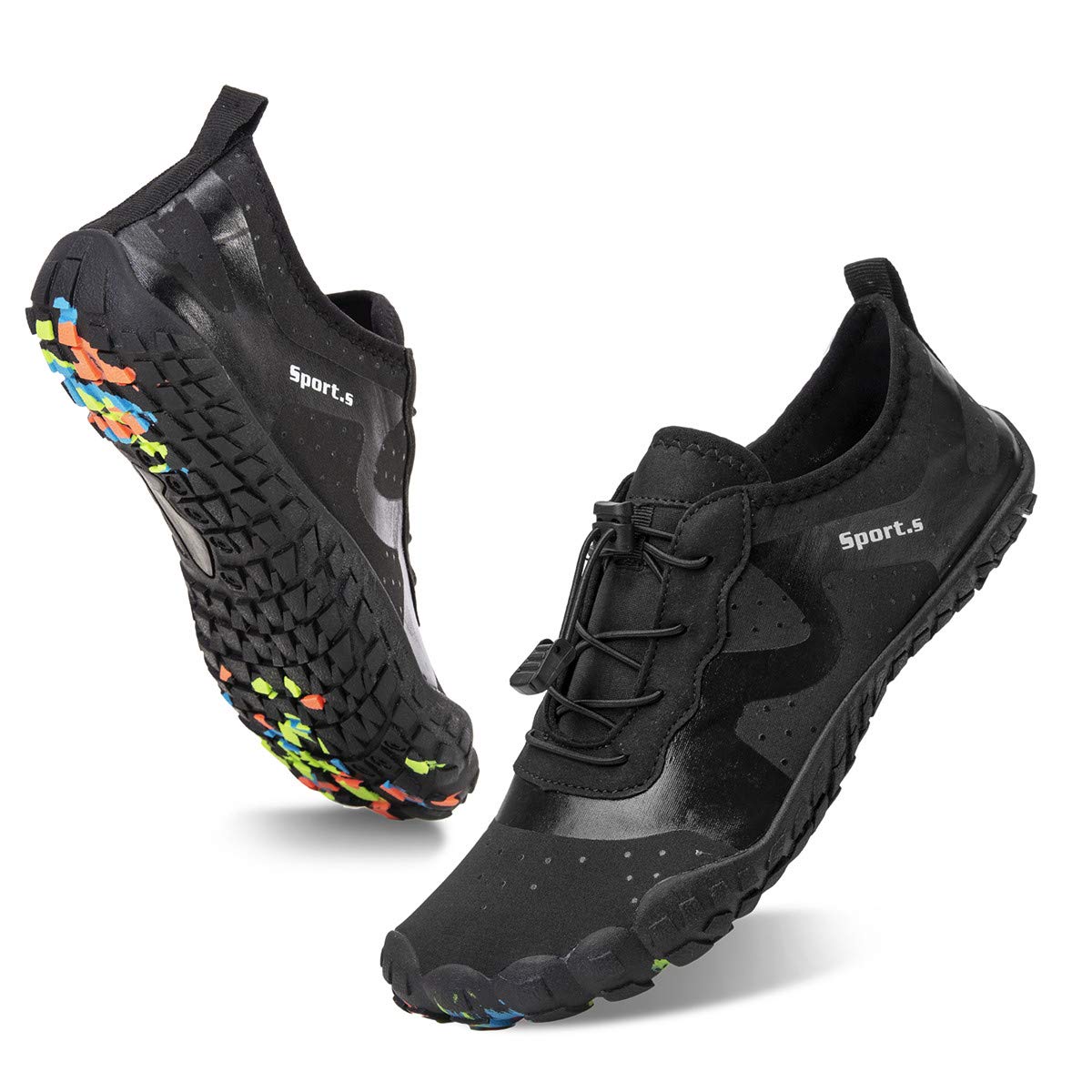 Water Shoes for Men Barefoot Quick-Dry Aqua Sock Outdoor Athletic Sport Shoes for Kayaking, Boating, Hiking, Surfing, Walking