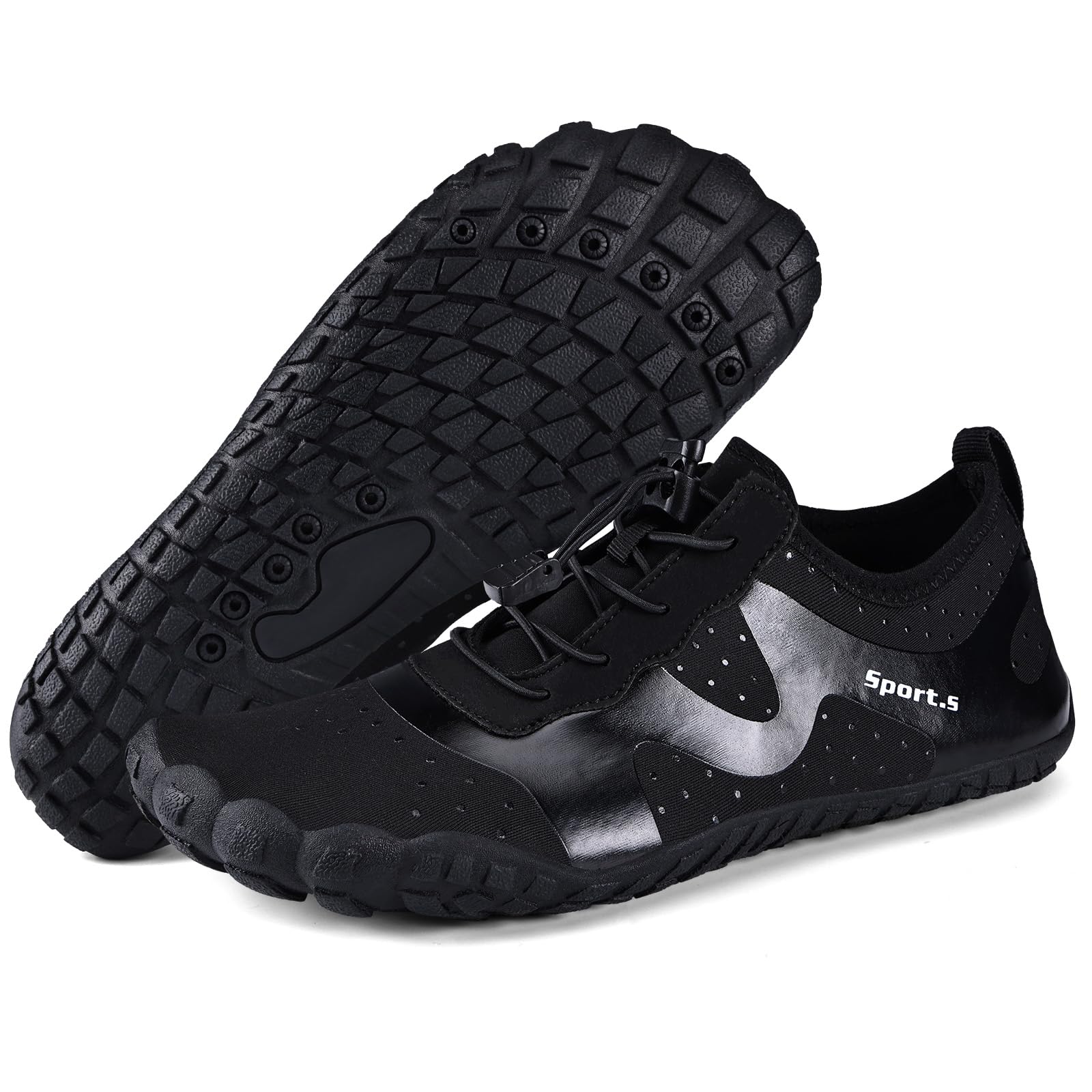 Water Shoes for Men Barefoot Quick-Dry Aqua Sock Outdoor Athletic Sport Shoes for Kayaking, Boating, Hiking, Surfing, Walking