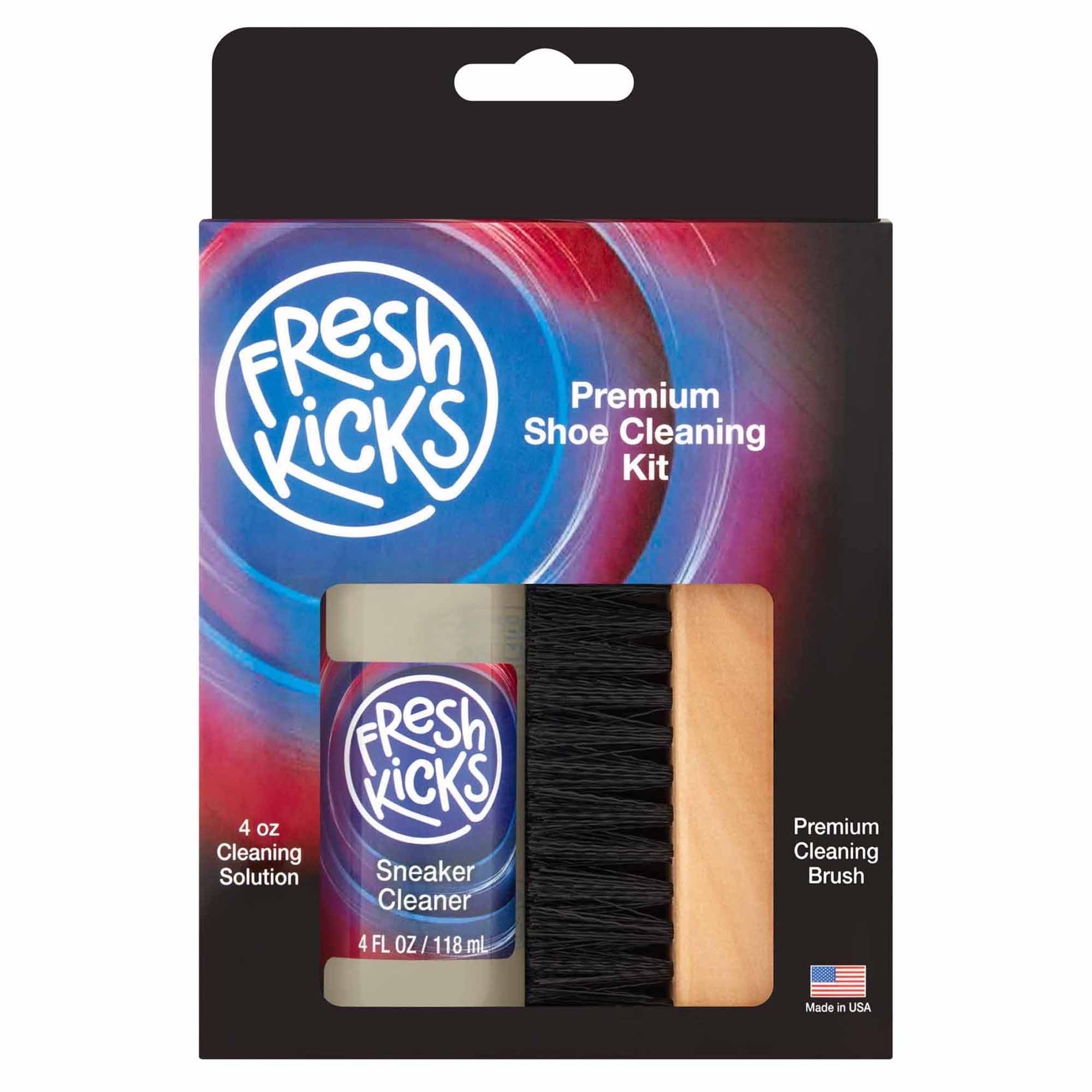 Sneaker Cleaning Kit, Foaming Cleaner & Brush – Restores White Sneakers, Suede, Canvas, & Leather