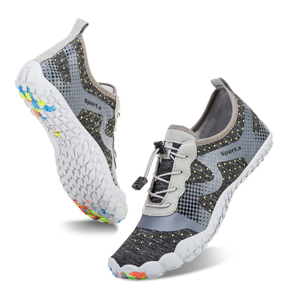 Water Shoes for Men Barefoot Quick-Dry Aqua Sock Outdoor Athletic Sport Shoes for Kayaking, Boating, Hiking, Surfing, Walking
