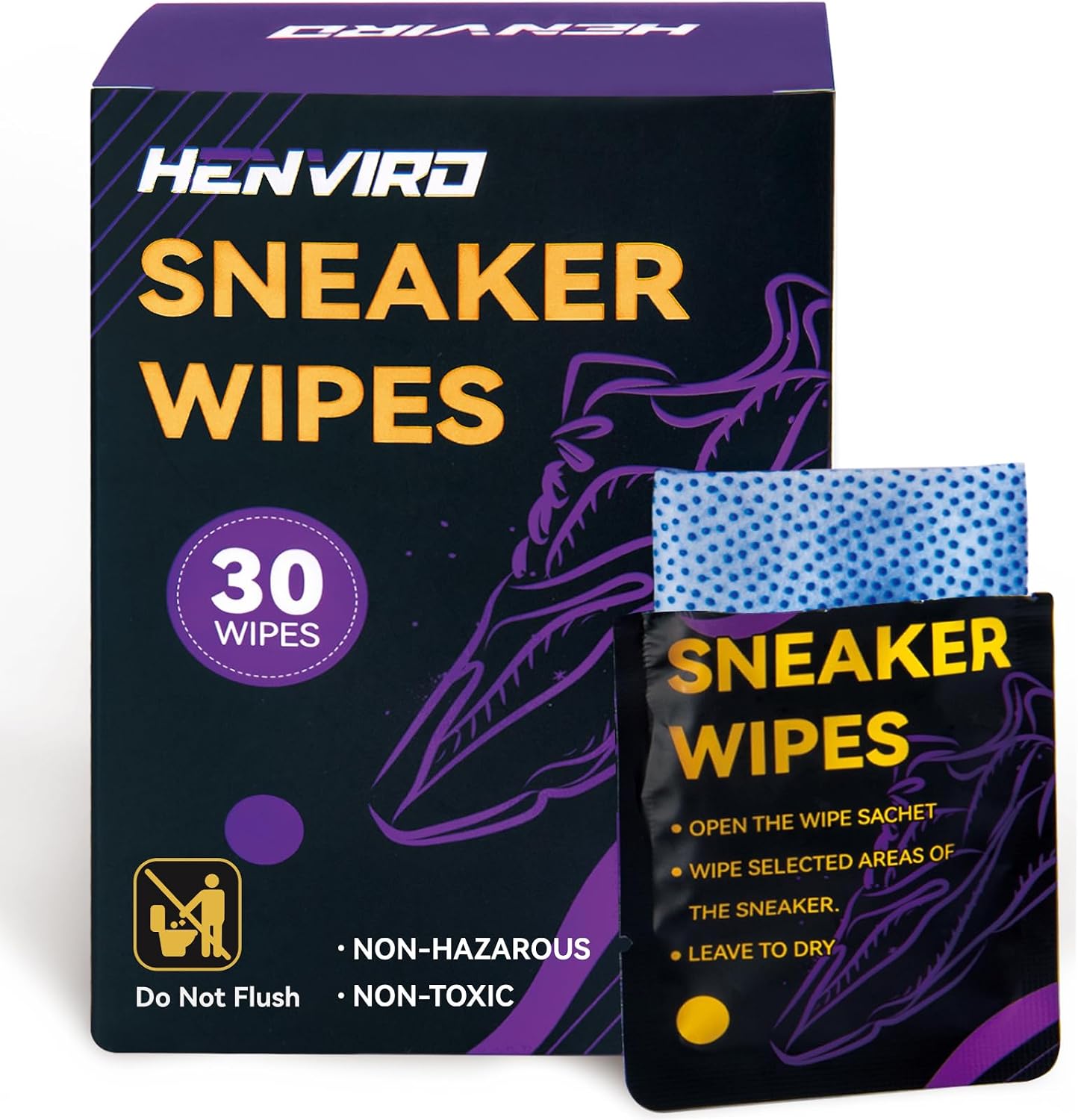 Shoe and Sneaker Cleaner Wipes - Shoe Cleaner, Shoe Cleaning Kit, Sneaker Cleaner