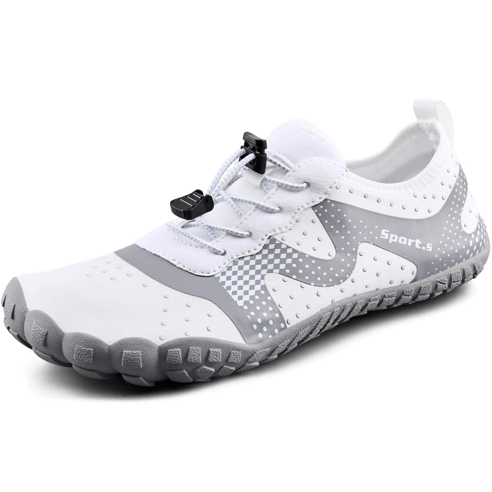 Water Shoes for Men Barefoot Quick-Dry Aqua Sock Outdoor Athletic Sport Shoes for Kayaking, Boating, Hiking, Surfing, Walking
