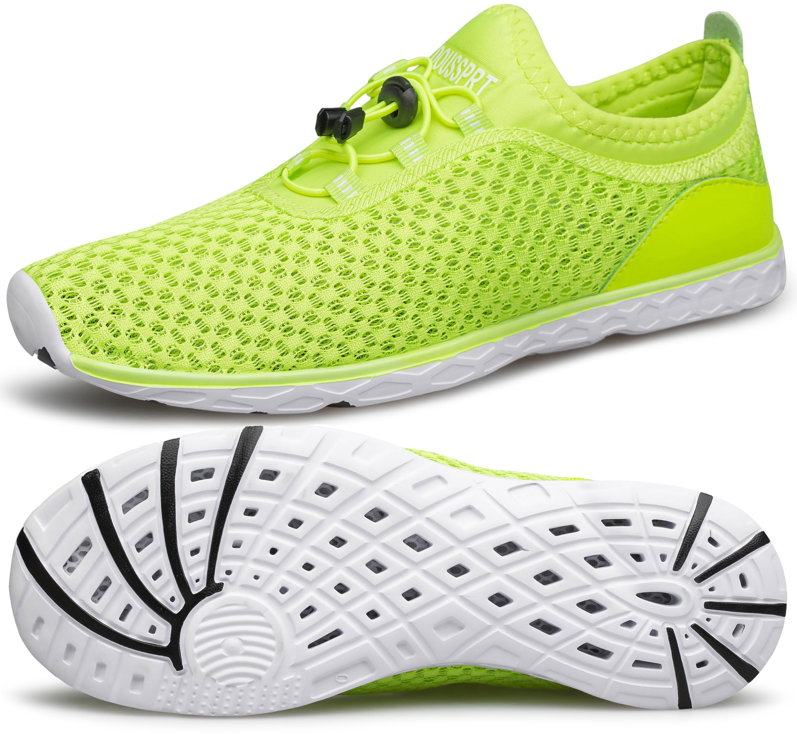 DOUSSPRT Women's Water Shoes Quick Dry for Beach Swim Pool Fishing | Adult Breathable Summer Walk Aqua Sandals for River Athletic Boating Kayaking Diving Sport