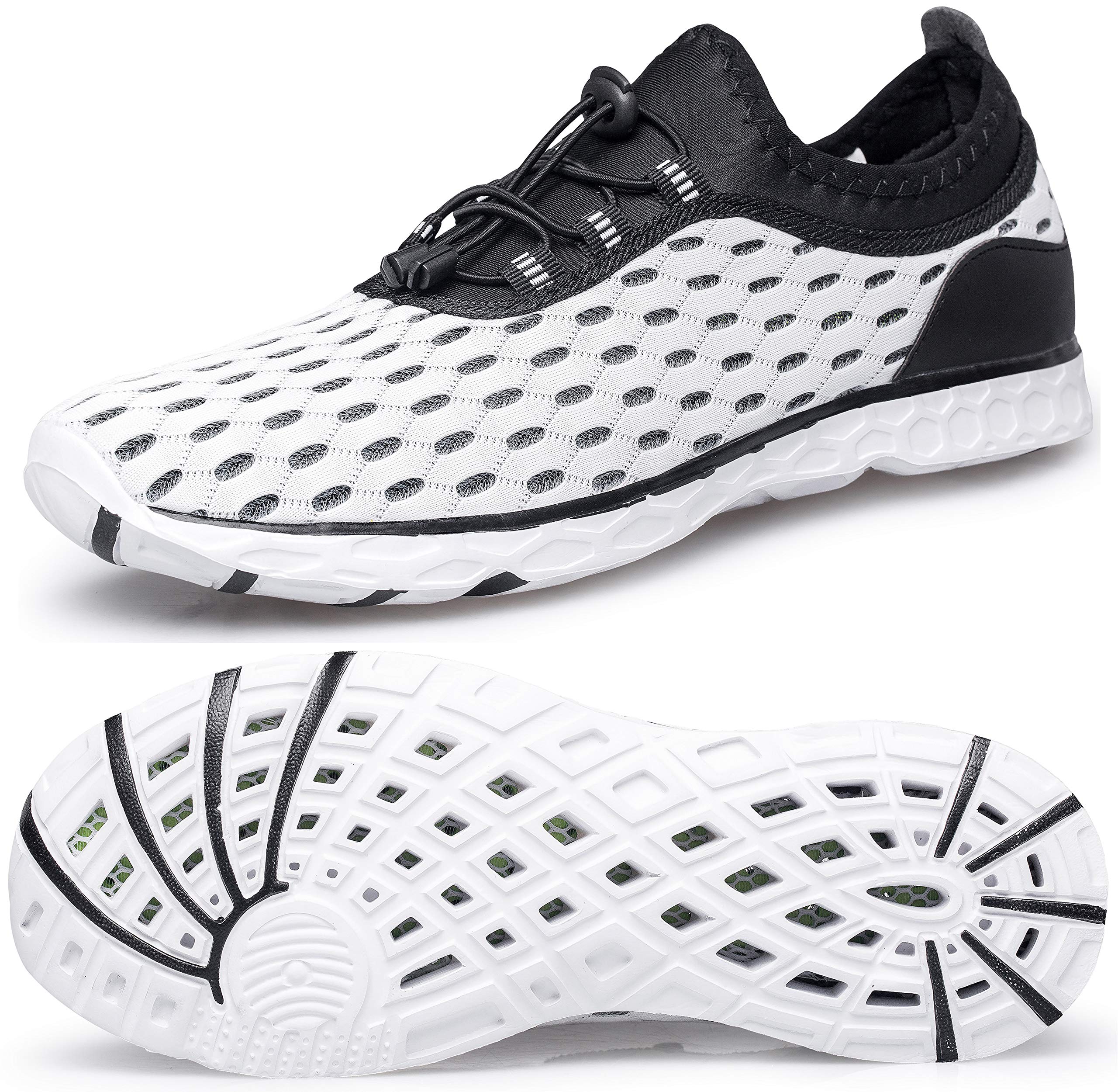DOUSSPRT Women's Water Shoes Quick Dry for Beach Swim Pool Fishing | Adult Breathable Summer Walk Aqua Sandals for River Athletic Boating Kayaking Diving Sport