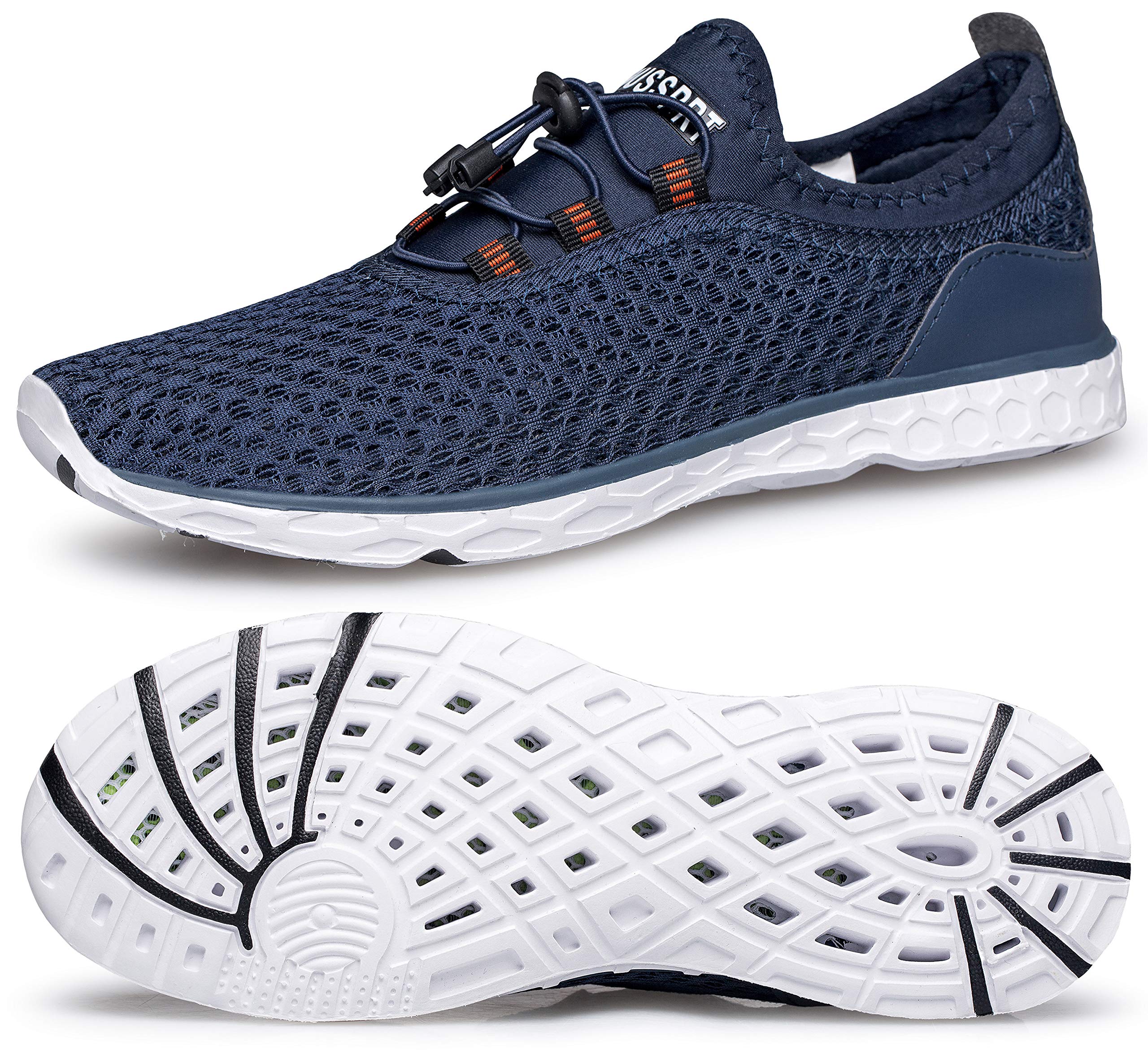 DOUSSPRT Women's Water Shoes Quick Dry for Beach Swim Pool Fishing | Adult Breathable Summer Walk Aqua Sandals for River Athletic Boating Kayaking Diving Sport
